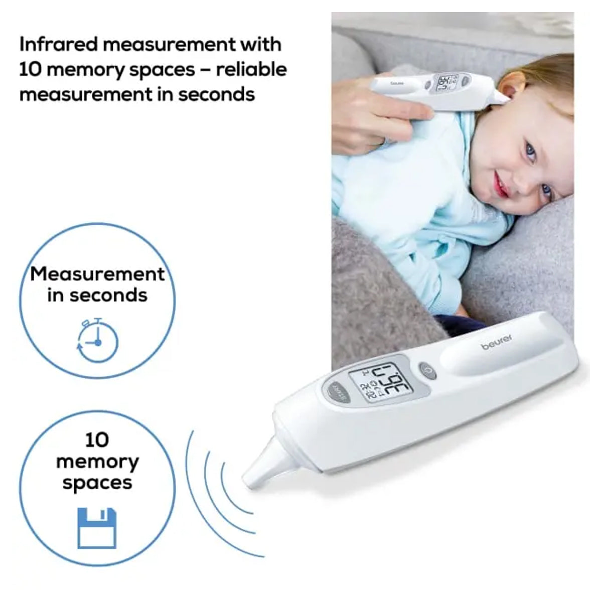 Beurer Ear Thermometer - FT 58 Beurer Ear Thermometer - FT 58