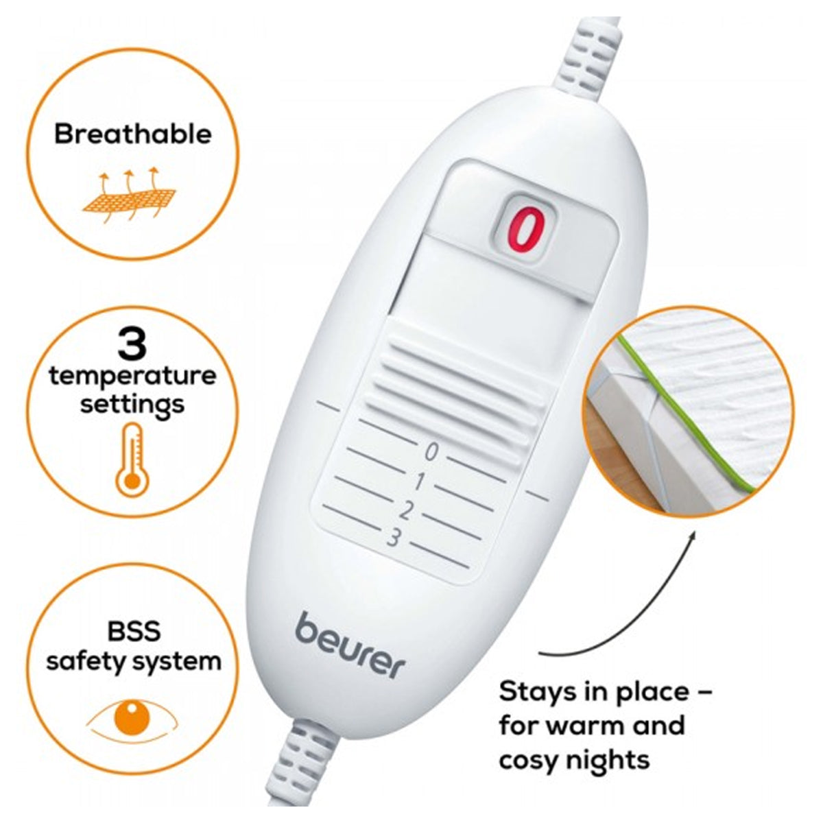 Beurer Heated Underblankets- TS 15 Beurer Heated Underblankets- TS 15