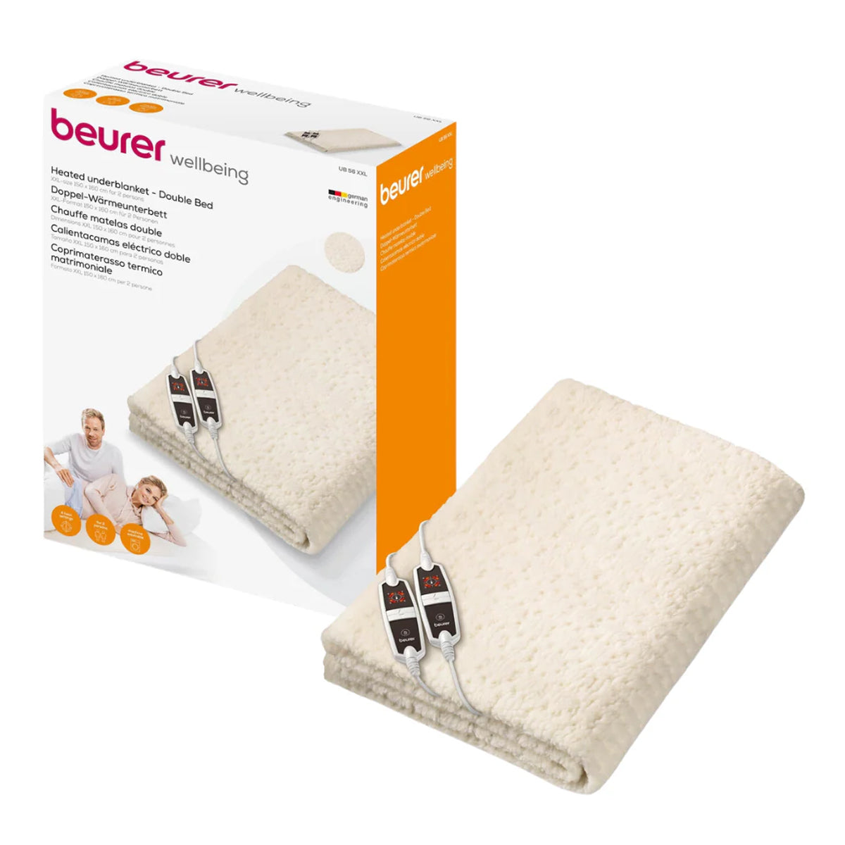 Beurer Heated Underblankets / Teddy Double - UB 56 Beurer Heated Underblankets / Teddy Double - UB 56