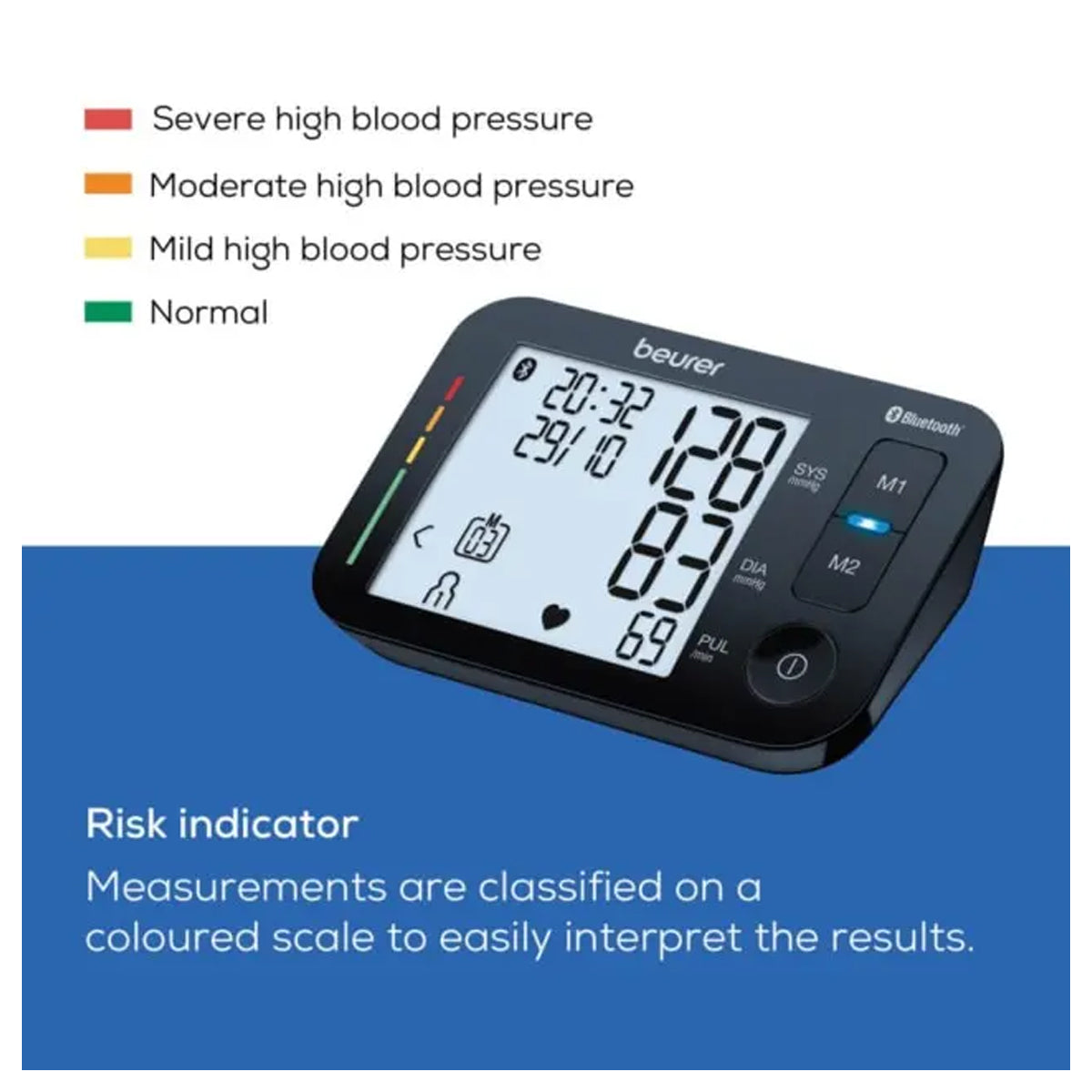 Beurer Upper Arm Blood Pressure- BM 54 BT Beurer Upper Arm Blood Pressure- BM 54 BT
