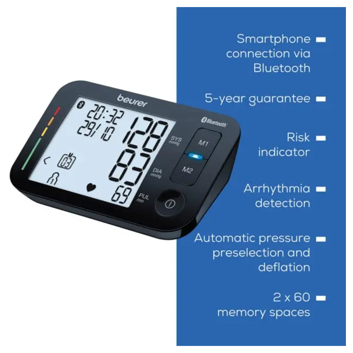 Beurer Upper Arm Blood Pressure- BM 54 BT Beurer Upper Arm Blood Pressure- BM 54 BT