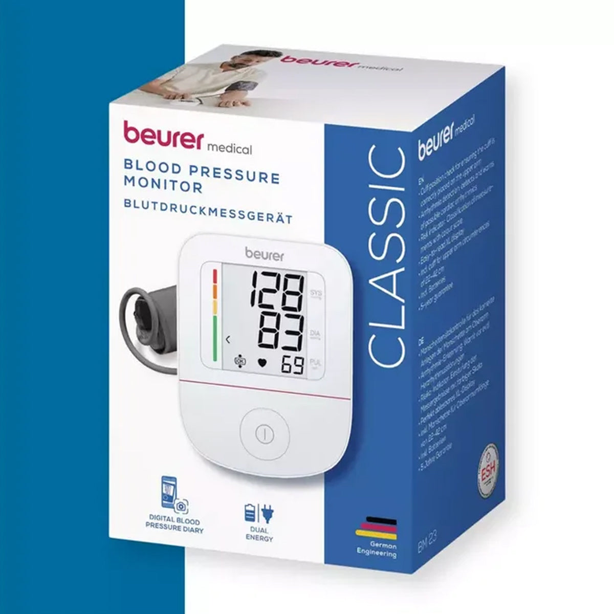 Beurer Medical Upper Arm Blood Pressure Monitor BM 23