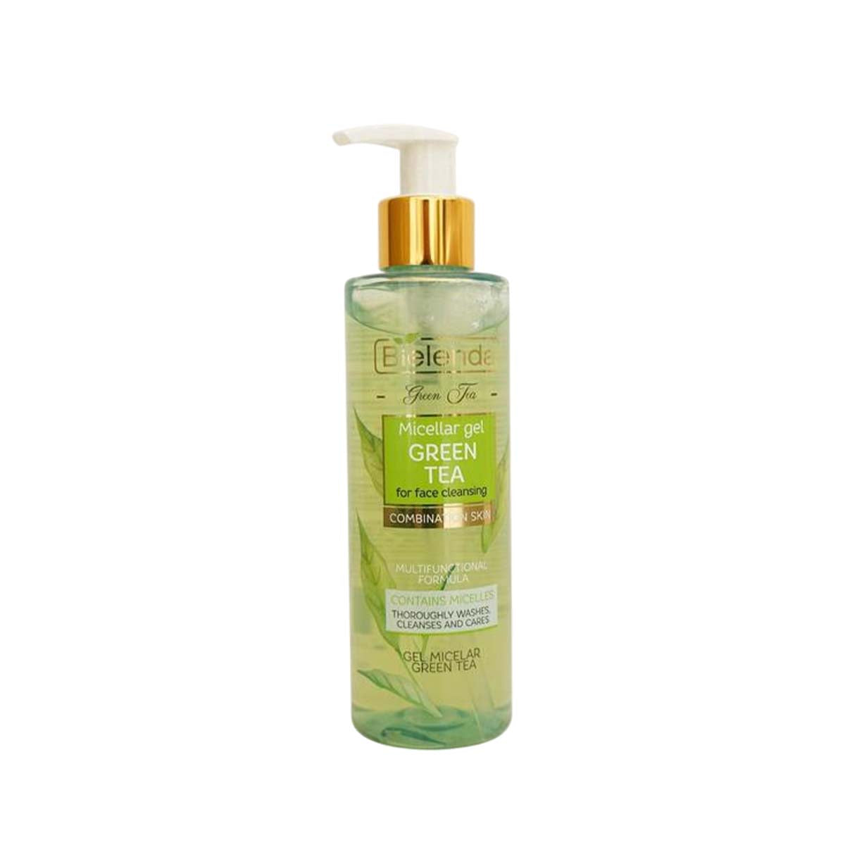 Bielenda Green Tea Purifying Micellar Cleansing Face Gel Combination and Oily Skin 200ml