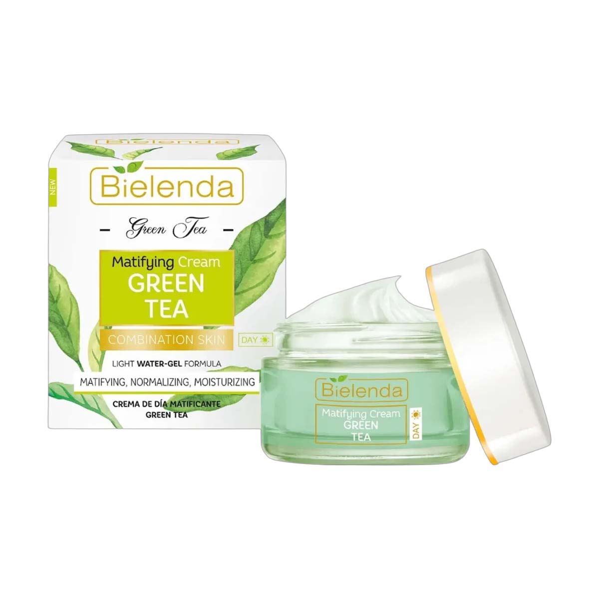 Bielenda Mattifying Day Face Cream Green Tea For Combination Skin 50ml