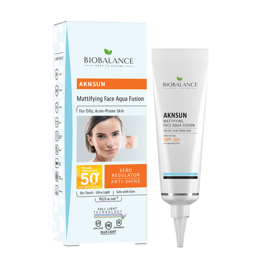 Bio Balance Aknsun Mattifying Aqua Fusion Dry Touch 50+spf 40ml