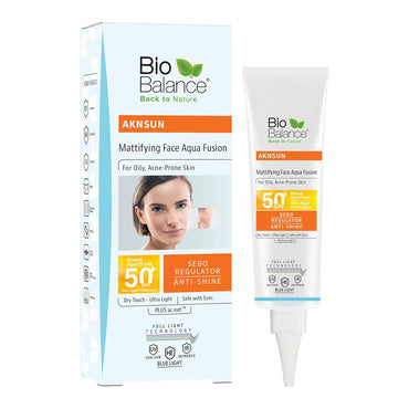 Bio Balance Aknsun Mattifying Aqua Fusion Dry Touch 50+spf 40ml