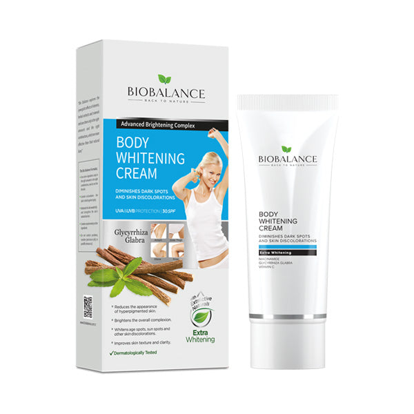 Bio Balance Body & Sensitive Areas Whitening Cream 30spf 60ml