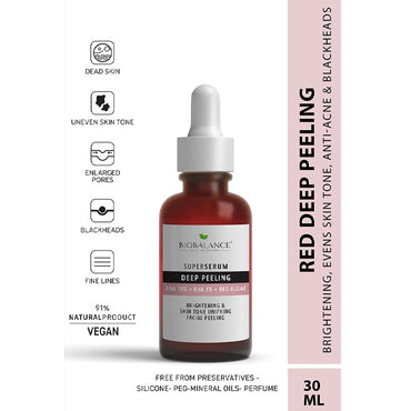 Bio Balance Deep Peeling AHA10% + BHA2% + RED ALGAE Super Serum 30ml