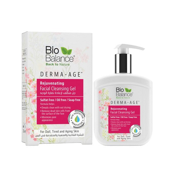 Bio Balance Derma Age Rejuvenating Facial Cleansing Gel 250ml