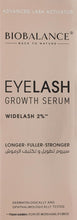 Load image into Gallery viewer, Bio Balance Eyelash Growth Serum 6ml