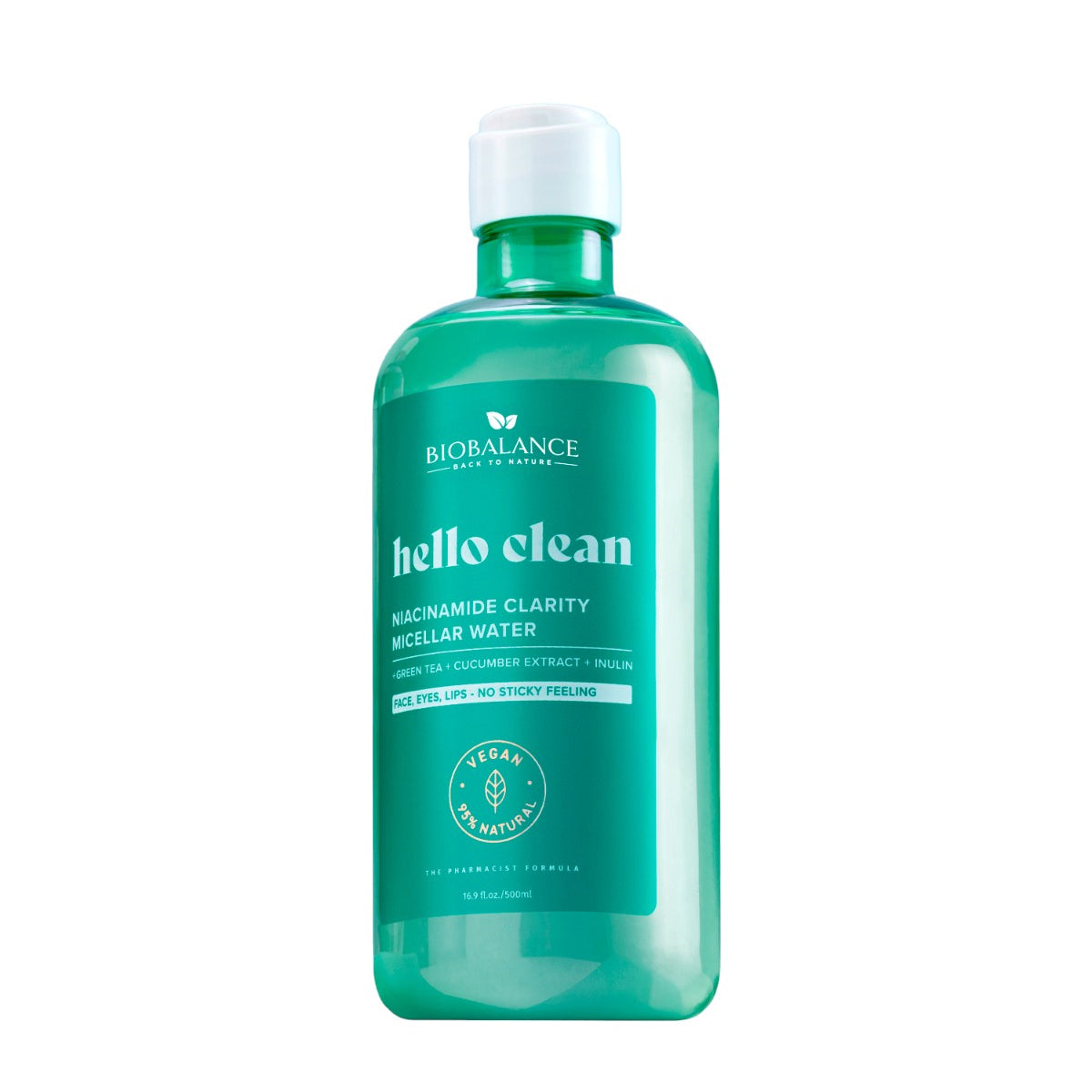 Bio Balance Hello Clean Niacinamide Clarity Micellar Water 500ml Bio Balance Hello Clean Niacinamide Clarity Micellar Water 500ml
