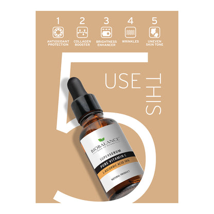 Bio Balance Pure Vitamin C L-ascorbic Acid 10% 30ml