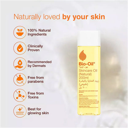 Bio Oil Skincare Oil Natural 200ml