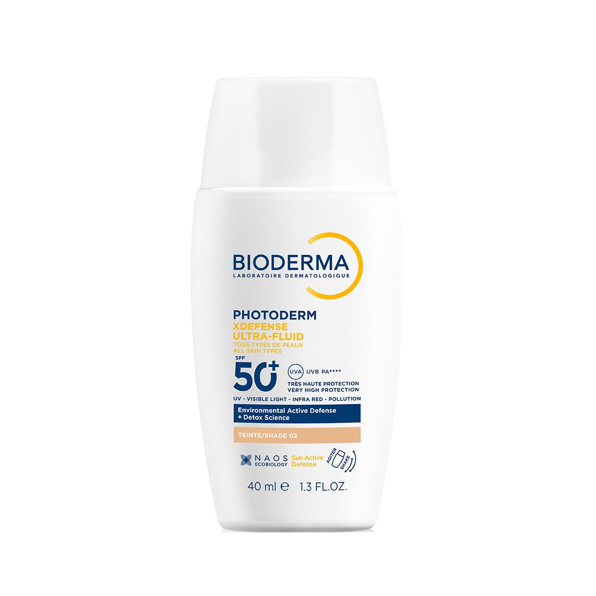 Bioderma Photoderm Xdefense Ultra Fluid Spf50+ 40ml Tinted Shade 02 Bioderma Photoderm Xdefense Ultra Fluid Spf50+ 40ml Tinted Shade 02