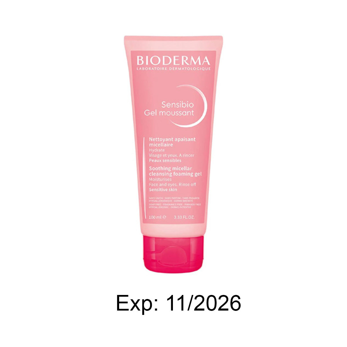 Bioderma Sensibio Soothing Gel Moussant 100ml