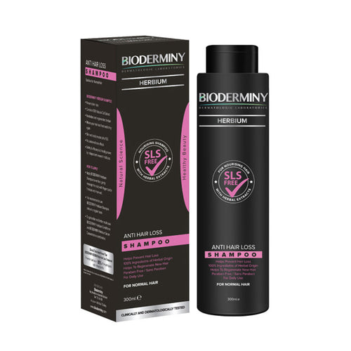 Bioderminy Herbium Antihairloss Shampoo-normal 300Ml