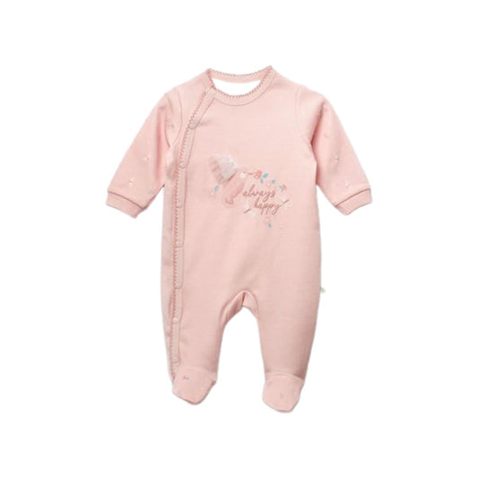 Biorganic Always Happy Pink Romper