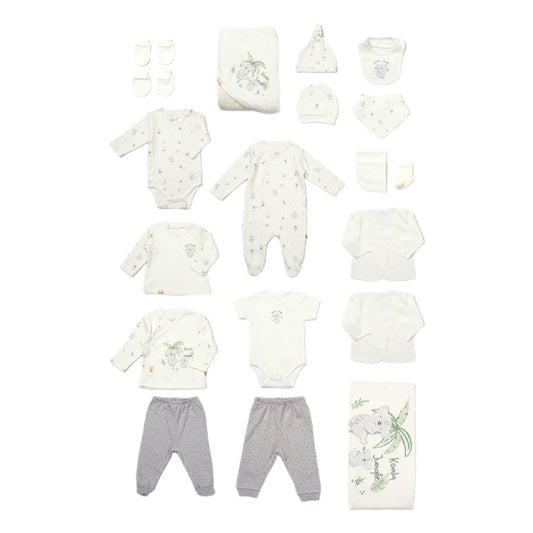 Biorganic Koala Jungle Newborn 20 Pieces Set (Size 56) 0-3M