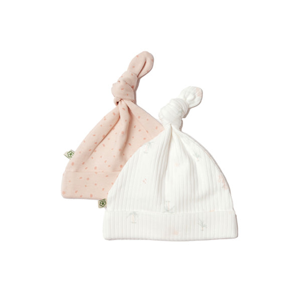 Biorganic Koala Jungle Hat 2 Pieces (Size 0-6)
