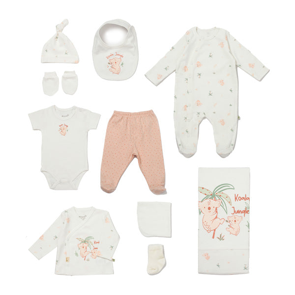 Biorganic Koala Jungle Newborn 10 Pieces Set (Size 56) 0-3M