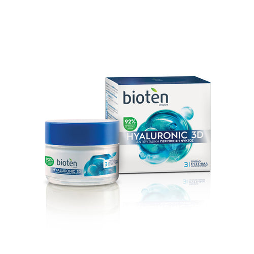 Bioten Night Cream Hyaluron 3d 50ml