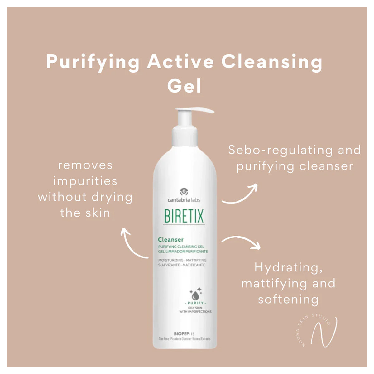 Biretix Purifying Cleansing Gel 400ml