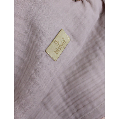 Bistyle Organic Muslin 4 طبقات بطانية (120x120 سم) أرجواني