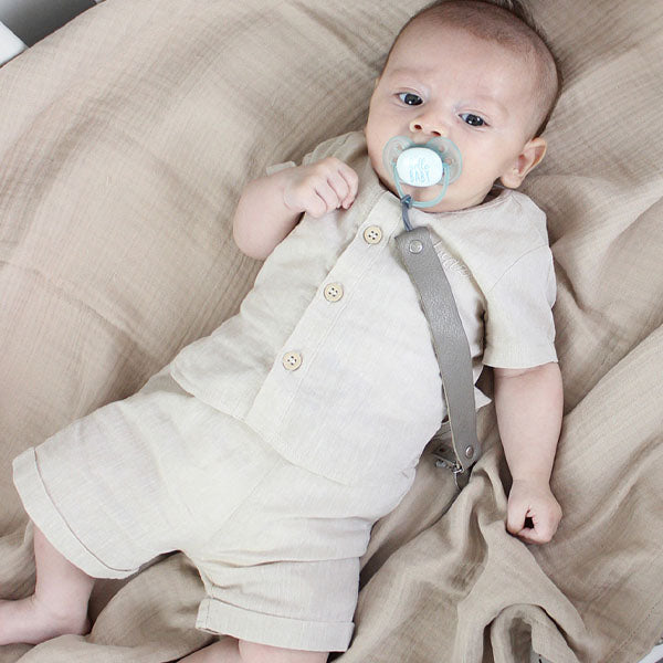 Bistyle Organic Muslin 4 Layers بطانية 120x120 سم بني