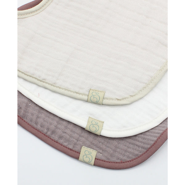 Bistyle Organic Muslin Bib (0-24 M) Light