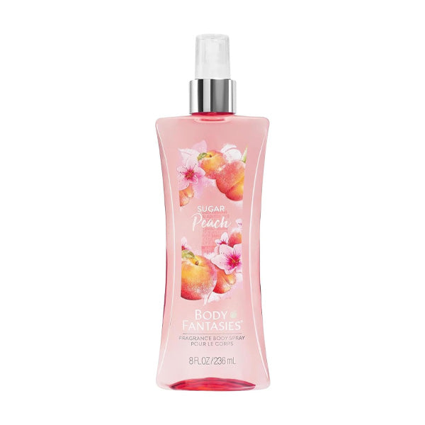 Body Fantasies Sugar Peach Body Spray 236ml