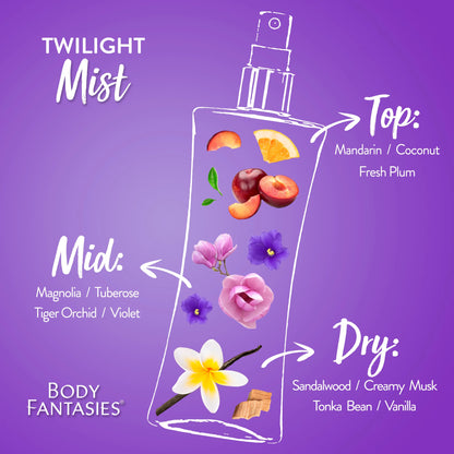 Body Fantasies Twilight Mist Body Spray 236ml