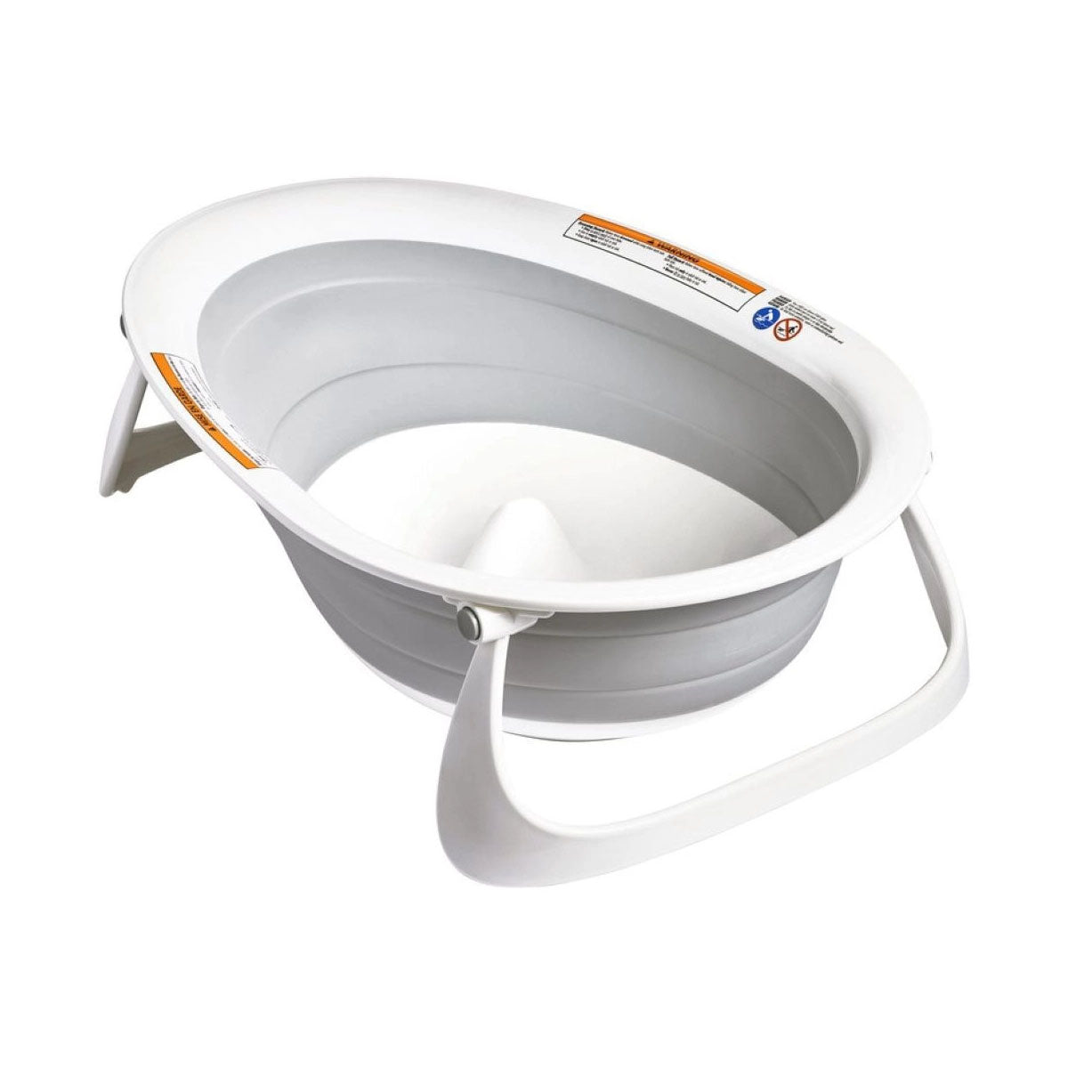 Boon New Naked Collapsible Bathtub - Grey