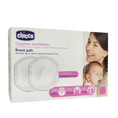 CHICCO ANTIBACTERIAL BREAST PADS 30 PCS