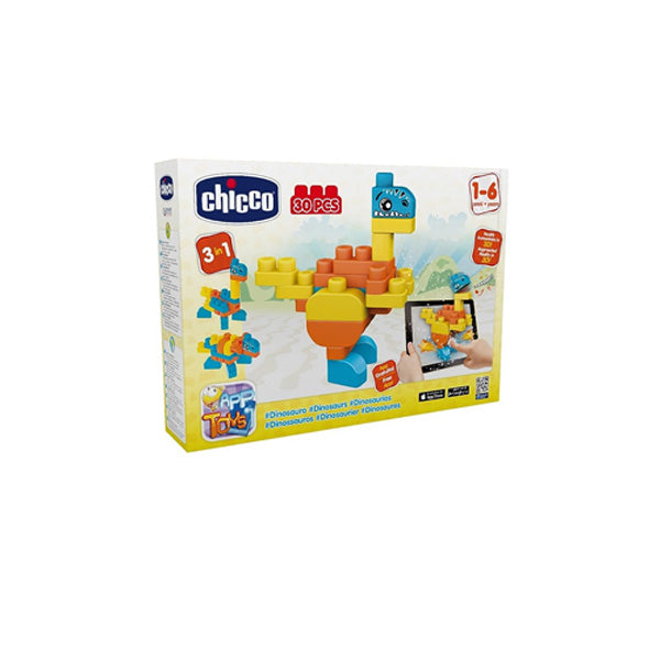 CHICCO BLOCKS SET 30 PCS #DINOSAURS