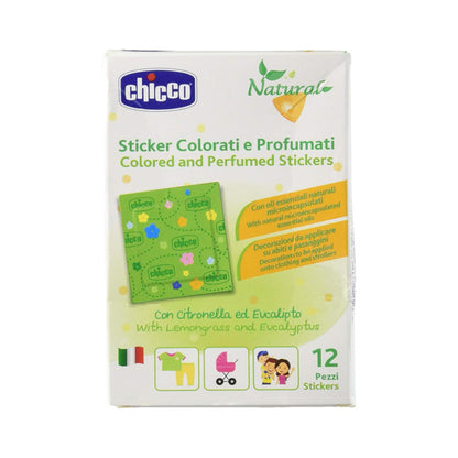 CHICCOCOLOREDANDPERFUMEDSTICKERS12PCS