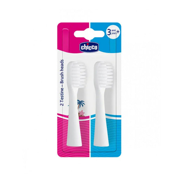 CHICCO ELECTRIC TOOTHBRUSH HEADS 2 PCS