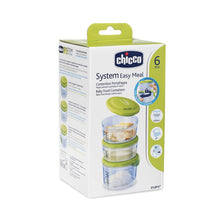 Load image into Gallery viewer, CHICCO FOOD CONTAINERS SYSTEM 6M+