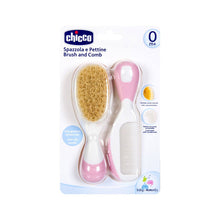 Load image into Gallery viewer, CHICCO NEW BRUSH AND COMB PINK