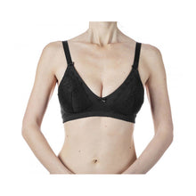 Load image into Gallery viewer, CHICCO NURSING COTTON BRA BLACK 6C