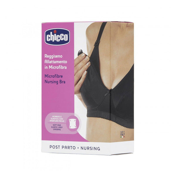 CHICCO NURSING MICROFIBRE BRA BLACK