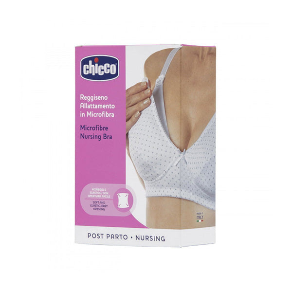 CHICCO NURSING MICROFIBRE BRA WHITE 