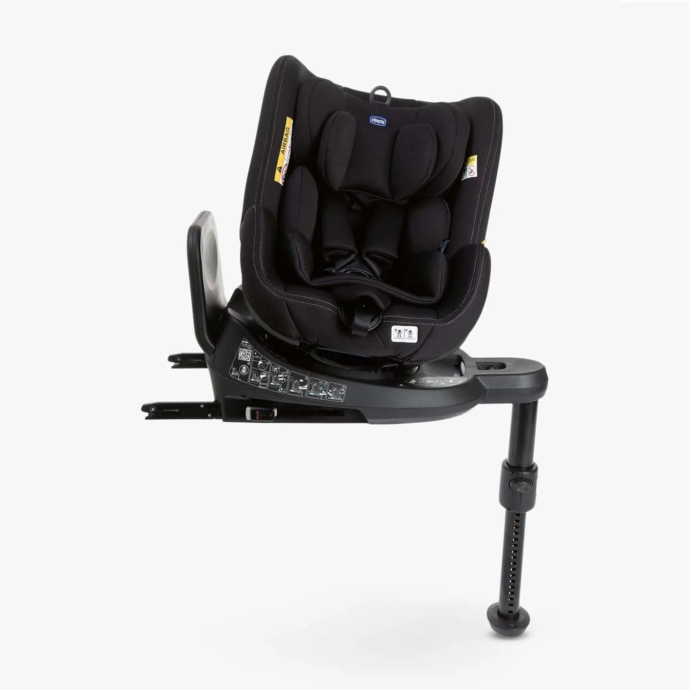 مقعد سيارة للأطفال من Chicco Seat2fit مقاس I باللون الأسود مقعد سيارة للأطفال من Chicco Seat2fit مقاس I باللون الأسود