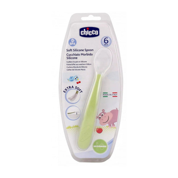 Chicco Soft Silicone Spoon 6m+