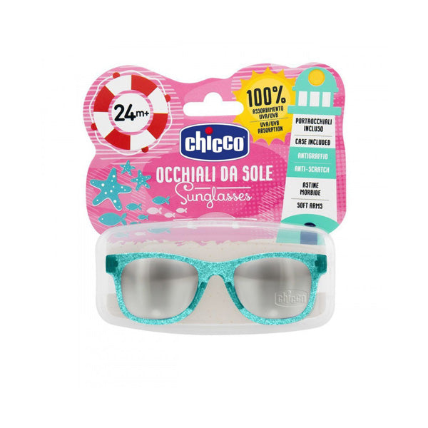 CHICCO SUNGLASSES 24M+ GIRL GLITTER TRANSPARENT 