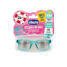 Load image into Gallery viewer, CHICCO SUNGLASSES 24M+ GIRL GLITTER TRANSPARENT 
