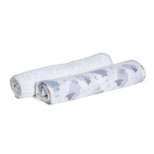 Load image into Gallery viewer, Chicco Swaddles Set 2pcs Bear &amp; grey Sheep