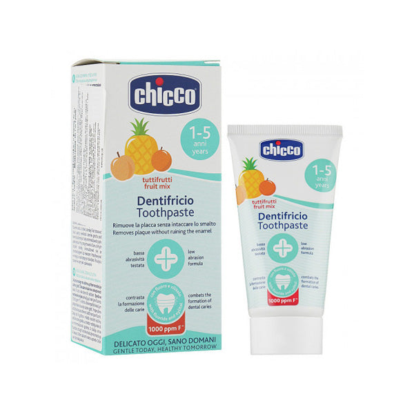 CHICCO TOOTHPASTE FRUIT MIX 1-5Y FLUORINE