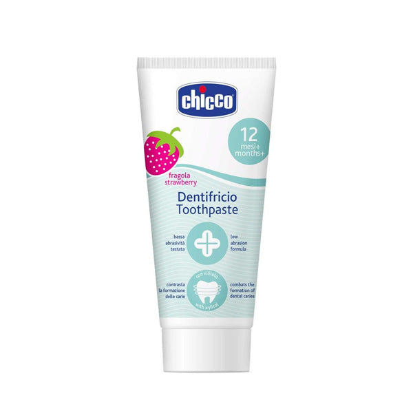 CHICCO TOOTHPASTE STRAWBERRY 50ML 1-5Y FLUORINE 