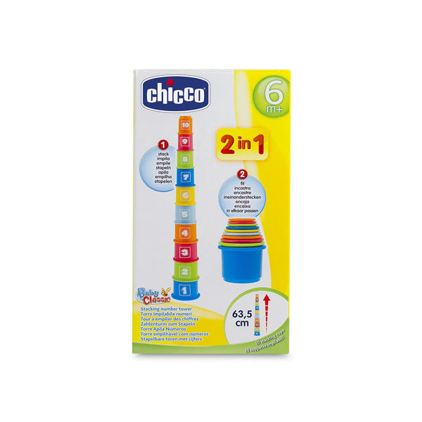 CHICCO TOY STACKING CUPS