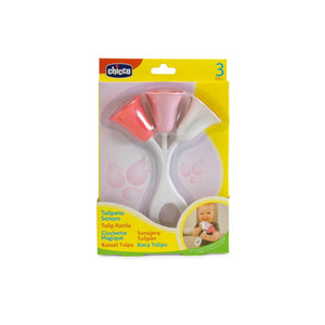 CHICCO TULIP RATTLE (PINK)